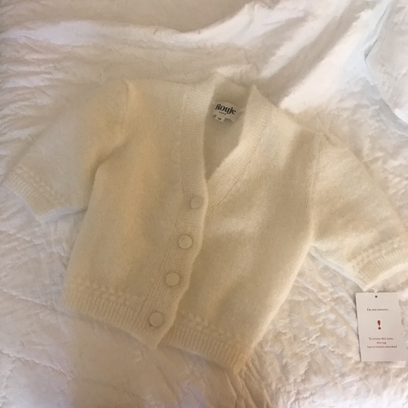Rouje Sweaters - **SOLD**Rouje Nono Cardigan in White FR 34